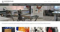 Desktop Screenshot of fulltiltprintstudio.com